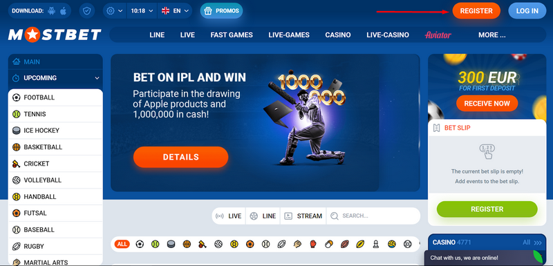 Онлайн-казино Mostbet